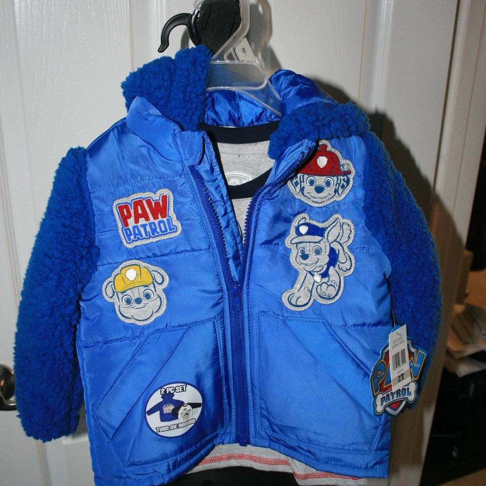 Paw Patrol- 2 Piece Jacket and Shirt Set